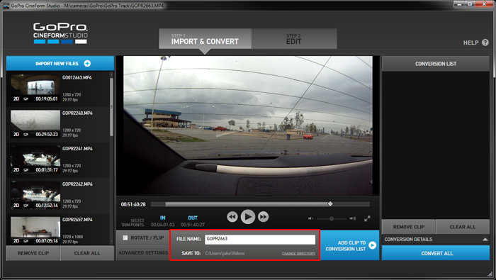 gopro editing software for pc